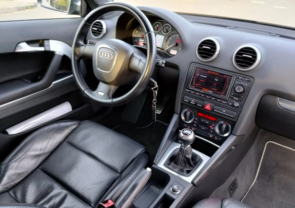 Audi S3 cena 36999 przebieg: 218257, rok produkcji 2007 z Siechnice małe 379